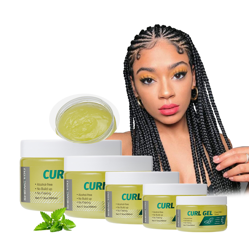 Factory Private Label Hair Styling Product Loc Gel No White Residue Neat Lock and Twist Curl Moisturizing Styling Gel