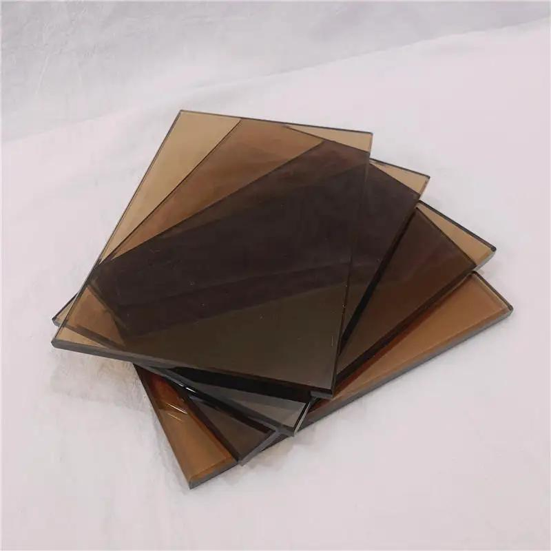 10mm 12mm Colored Tempered Tinted Printing Partition Door Glass Price China Supplier