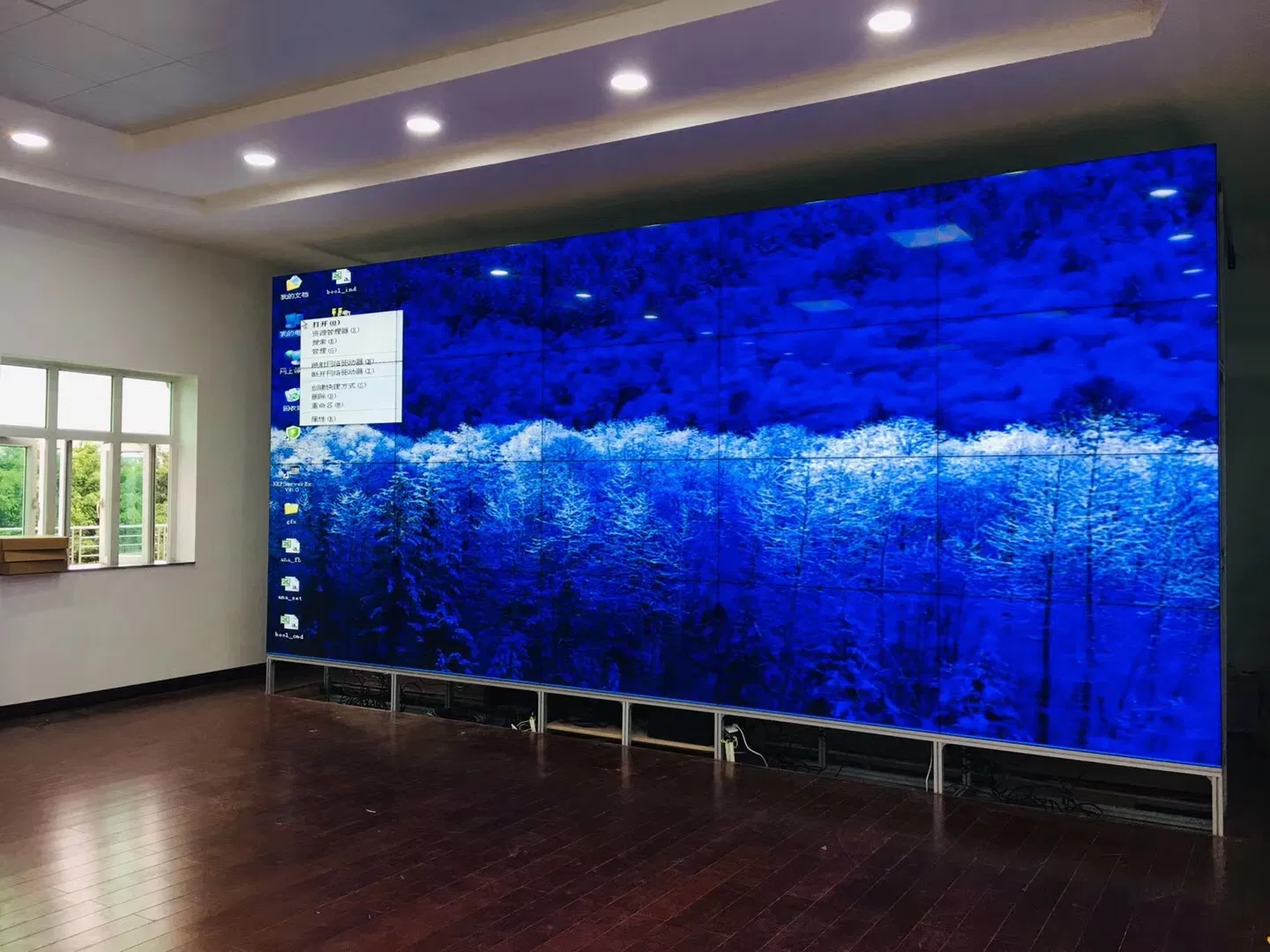 LCD Video Wall Display Screen Ultra Narrow Bezel Wall Display Advertising Video Wall Screen