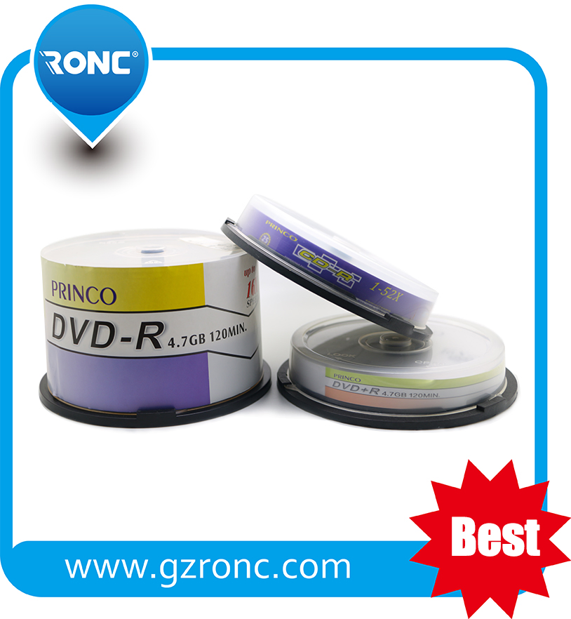 Чистые DVD-R диски Princo 16x 4.7ГБ