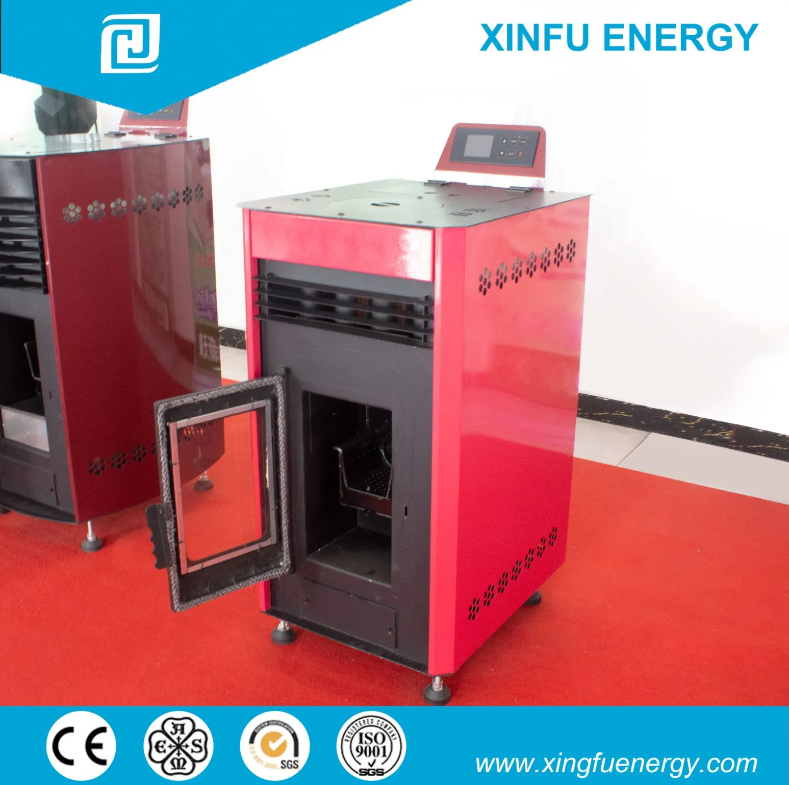 Cast Iron Heating Stove for Family Use and Guest Room Biomass Stove Fireplace