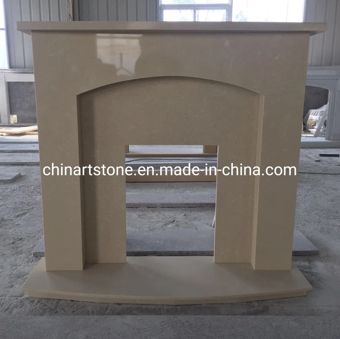 Simple Marble Fireplace for Wholesale