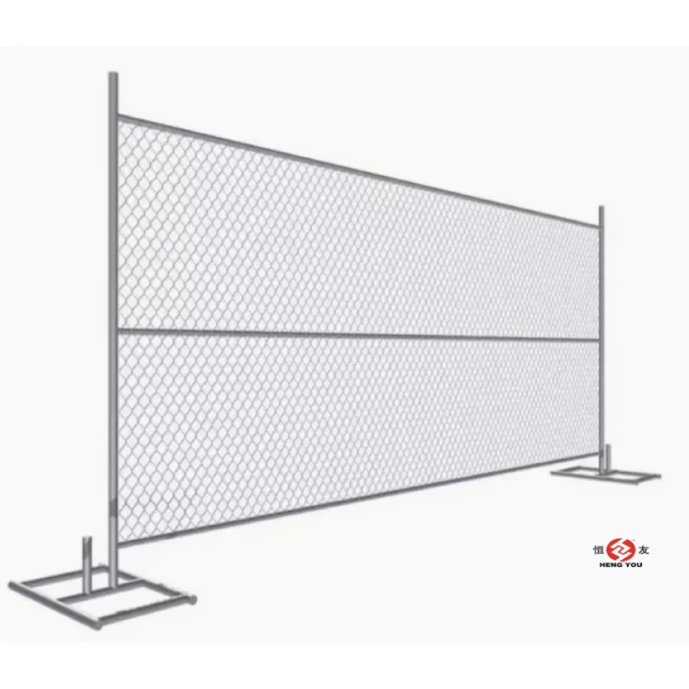 Hot Dipped Galvanized America Portable Chain Link Temporary Fence /Fence Panel 6' X 10' Fencing