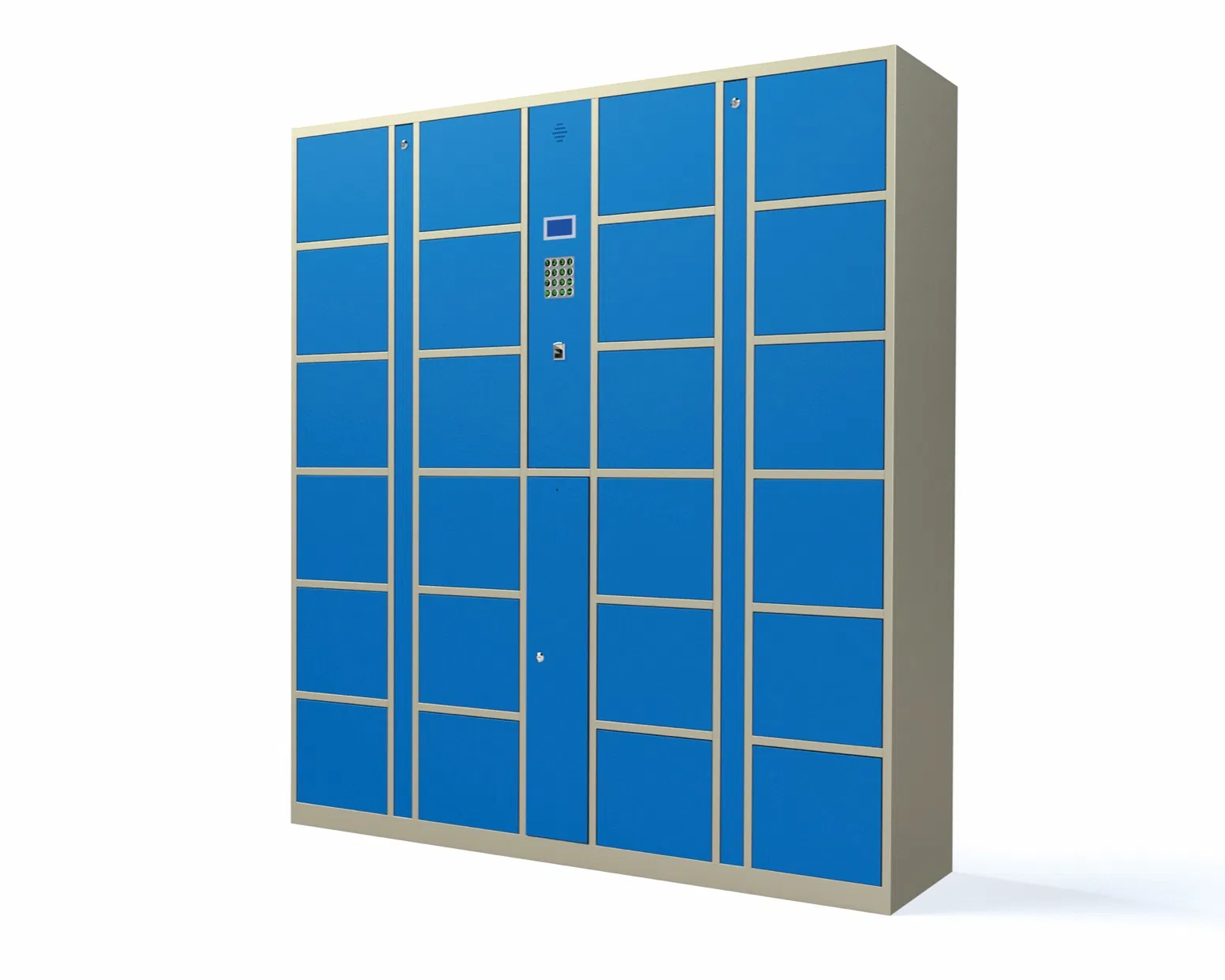 Manufacture Customized Electronic Smart Employee Storage Lockers for Workplace