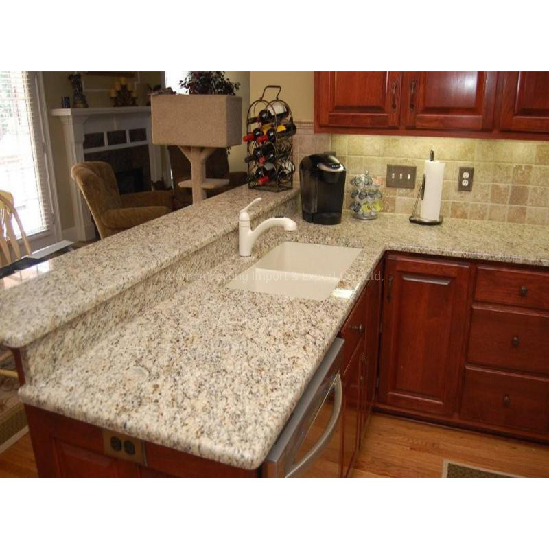 Santa Cecilia Beige/Gold Granite for Kitchen/Countertop/Backsplash/Tile/Bathroom/Vanity Top