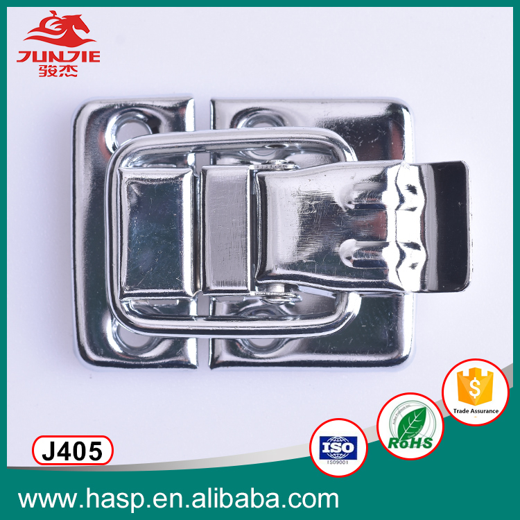 Flat Die-Casting Buckle Latch Lock Packaging Box Gift Box Metal Latch Lock J405