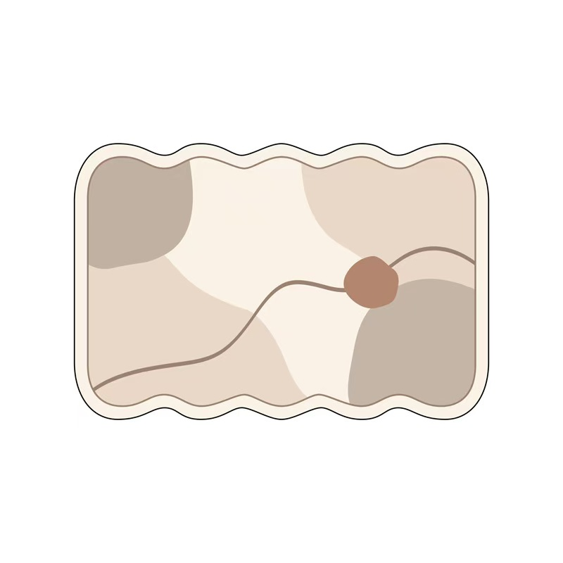 Extra Thick Hair-Free Surface Low Price Bathroom Anti Slip Floor Mat