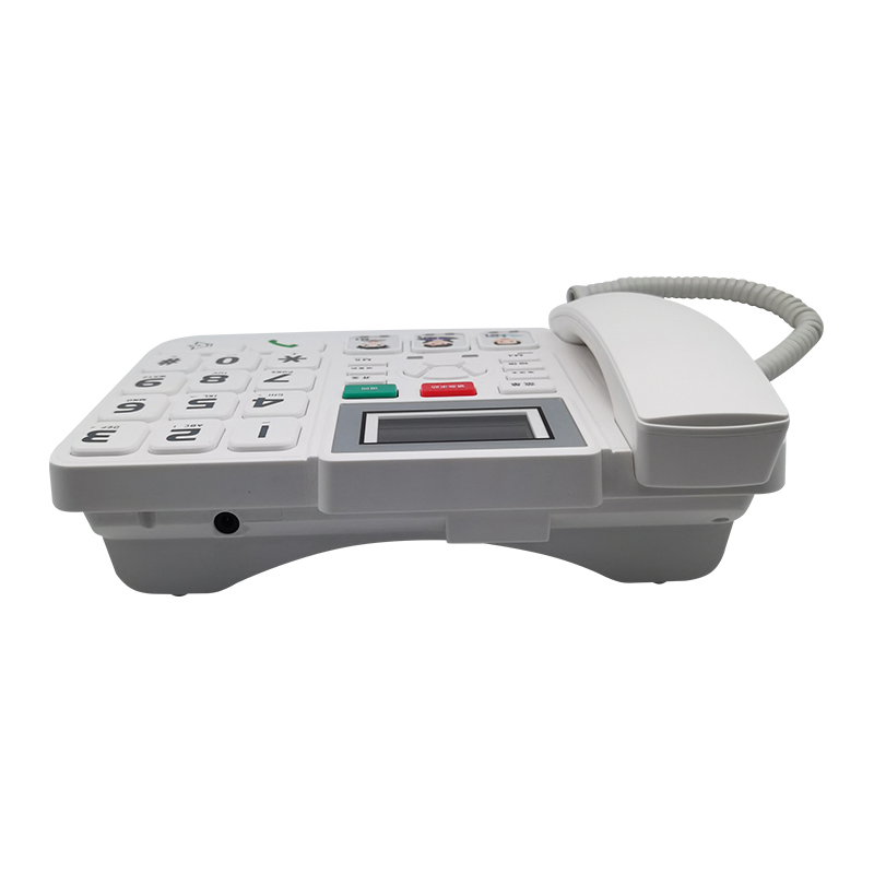 Dual SIM Card Big Button Big Keypad 4G Cordless Desktop Telephone Support Sos