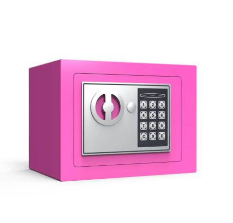 Mini Electronic Digital Safe with Keypad Lock for Home Desk Nightstand Use