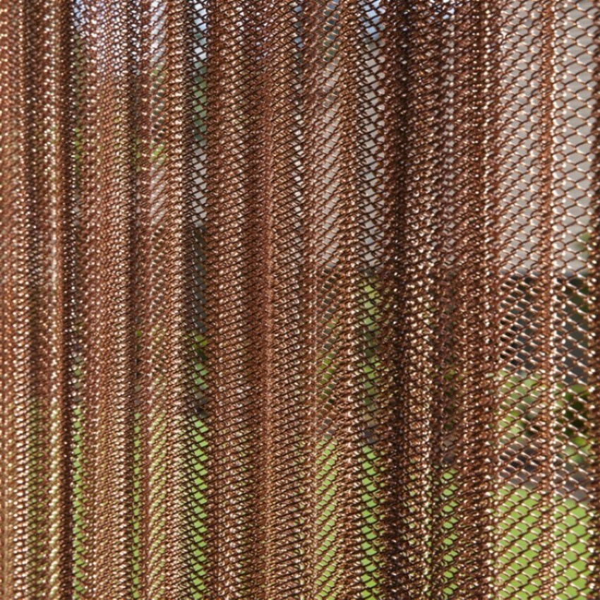 Decorative Metal Coil Mesh Drapery Stainless Steel Curtain for Beauty Salon Divider Ceiling Hanging and Interior Design