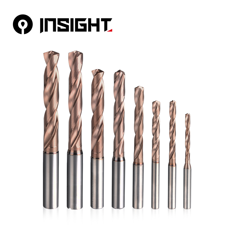 3xd 5xd Carbide Drill Bits Inner Coolant CNC D3.0-D25.0 Twist Drills