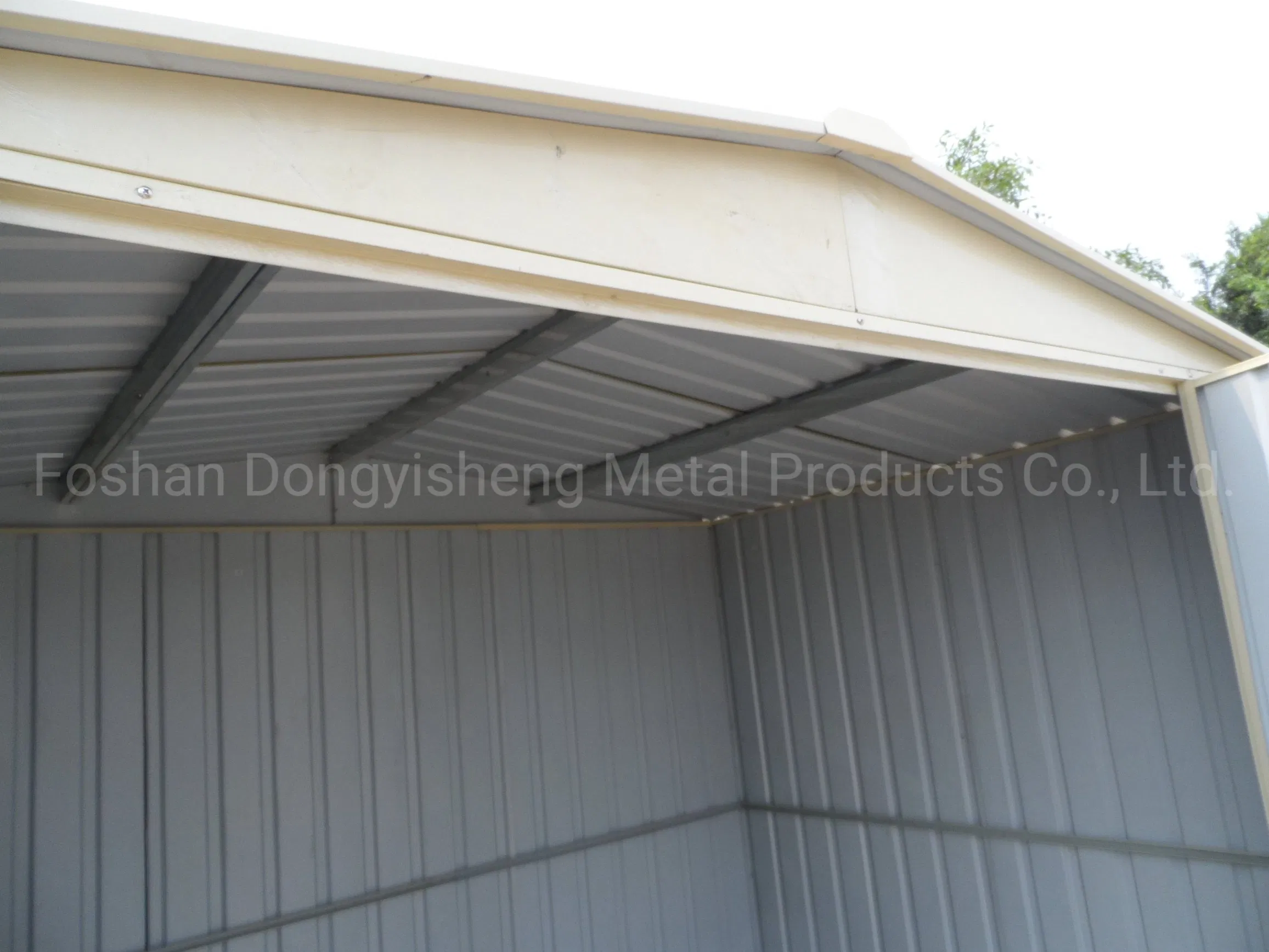 Cream Color Storge Shed Garden Tool Garden Furniture Metal Shed Rdsa3650-C2