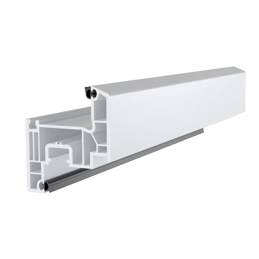 Structural Components Extrusion White UPVC Window Plastic Profile for Sale