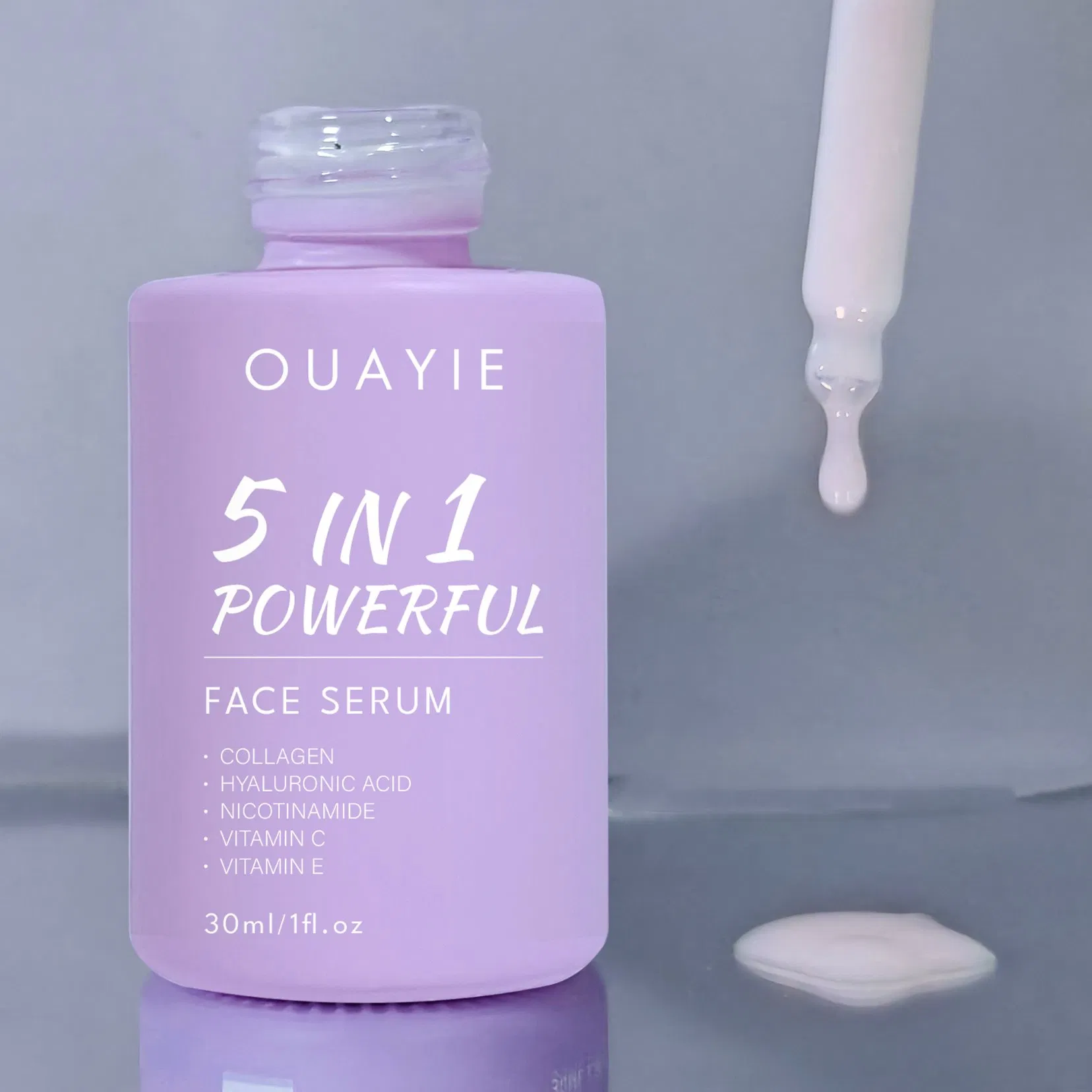 Beauty Cosmetics Skin Care 5 in 1 Powerful Antioxidant Anti-Aging Face Serum