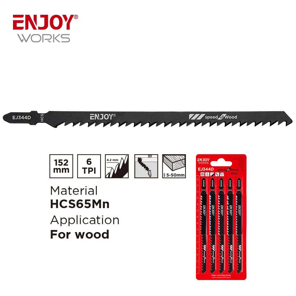 Ej344D 6tpi Jigsaw Blade for Wood Cutting Tools