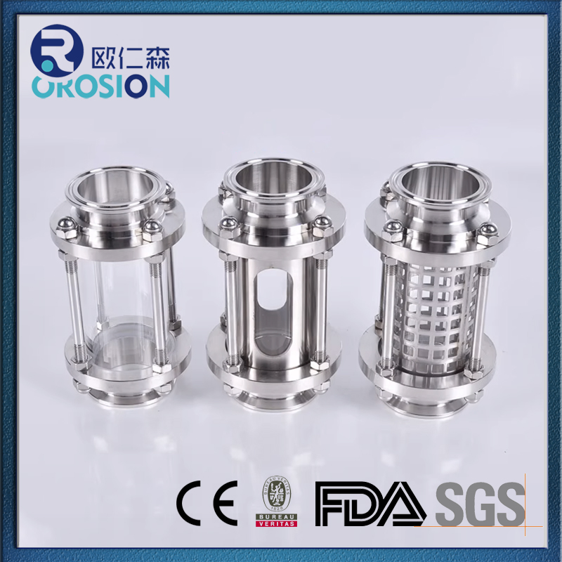 Premium Sanitary Stainless Steel Clamp Sight Glass for Food and Wine