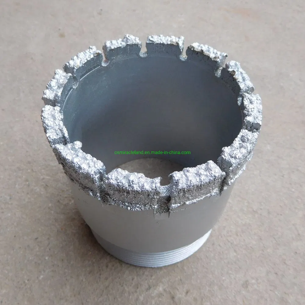 73mm 91mm 110mm 130mm 150mm 170mm Chinese Standard Electroplated Diamond Casing Shoe Bit