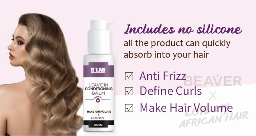 Private Label Hair Products Moisturizing Paraben Free Leave-in Conditioning Balm