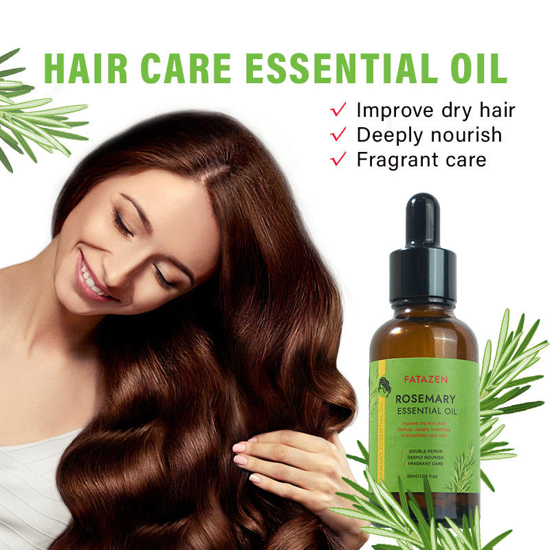 Private Label Natural Organic Concentrated Hair Oil Natural Formula Hair Oil Rosemary Nourishing Fatazen Rosemary Hair Oil