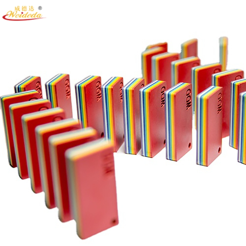 Red HPL Laminate Color Core Formica Compact Laminate Sheets