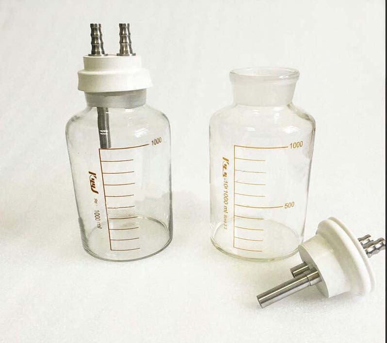 Стеклянная бутылка для хранения жира 1000 мл