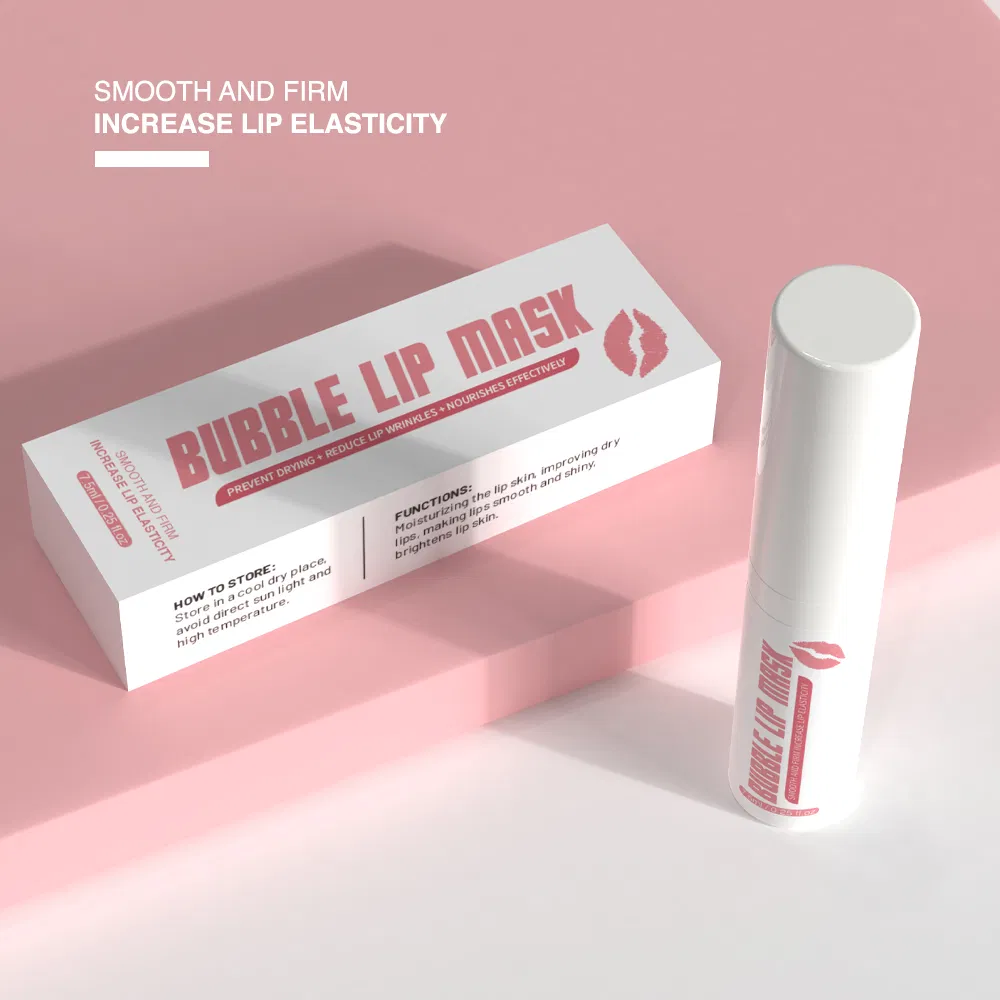 Day and Night Gentle Bubble Lip Scrub Moisturizing Scrubs Exfoliator Bubble Lip Mask