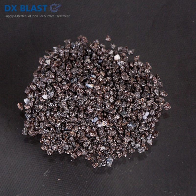Коричневый электрокорунд для пескоструйки, 25кг