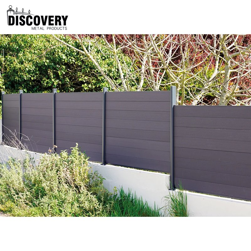 New Collection Modern Factory Directly Garden WPC Exterior Fencing