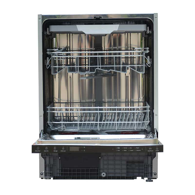 Manufacturer Stainless Steel Europe Sanitize Fully Built-in Dishwasher