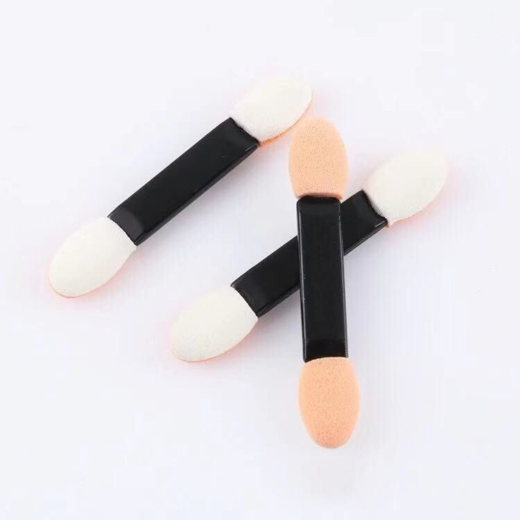 Double Head Sponge Eye Shadow Brush Disposable Cosmetic Makeup Tools Eyeshadow Brushes