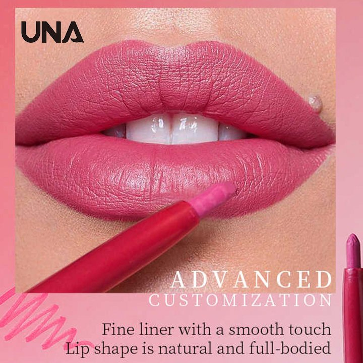 New Arrival Private Label High Quality 6 Colors Waterproof Non Sticky Outline Lip Line Moisturizing Lip Liner