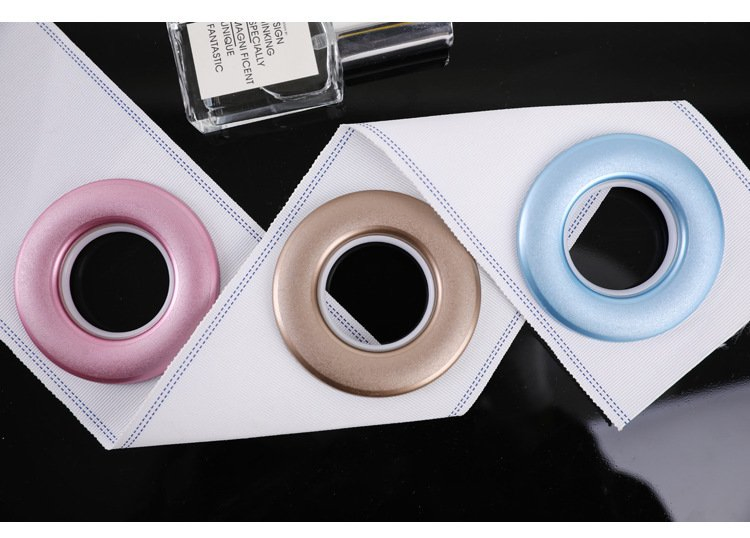 Wholesale Durable 8cm ABS Plastic Curtain Eyelet Ring Curtain Accessories