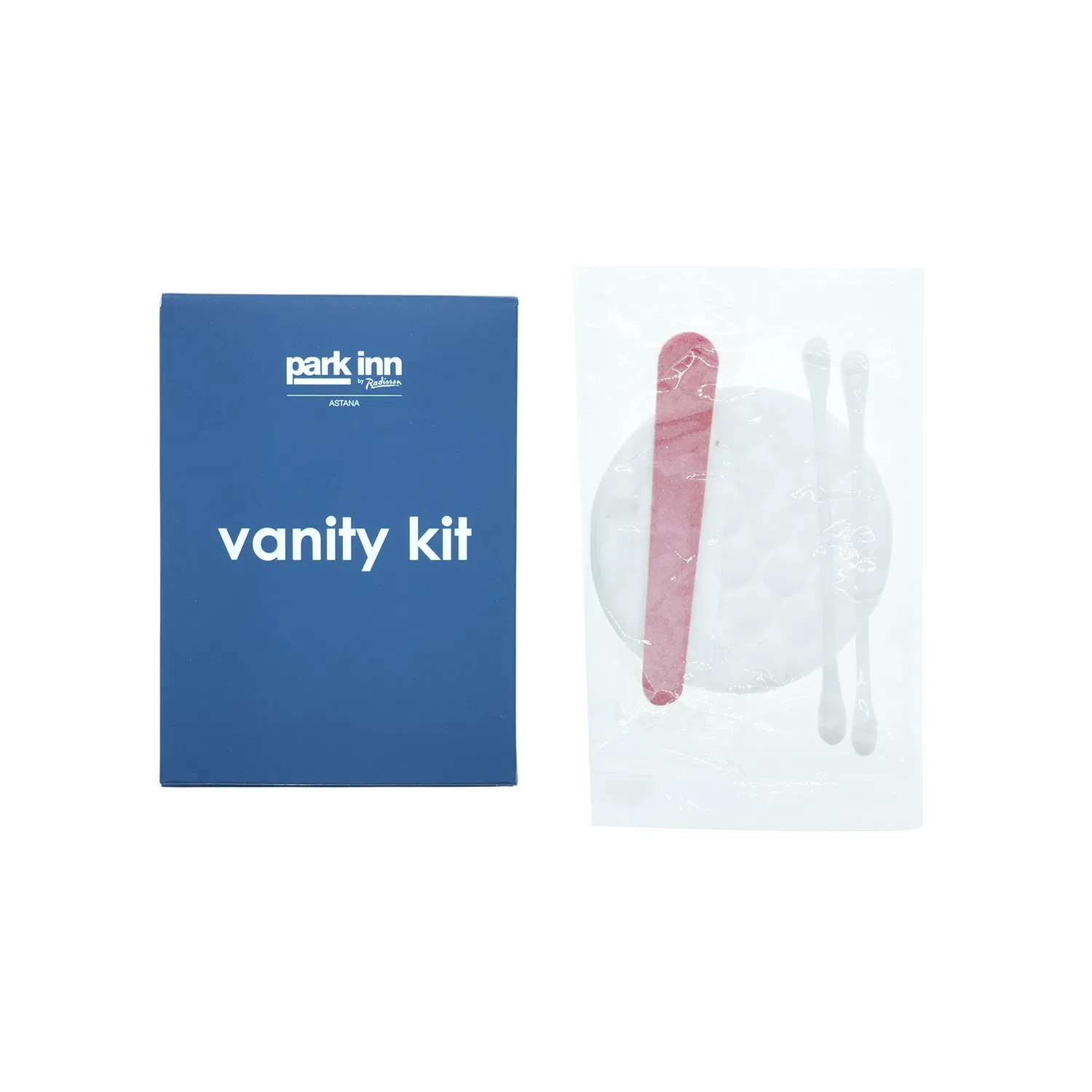 Cotton Buds in Kraft Box with Hotel Amenities for Guest Room Using