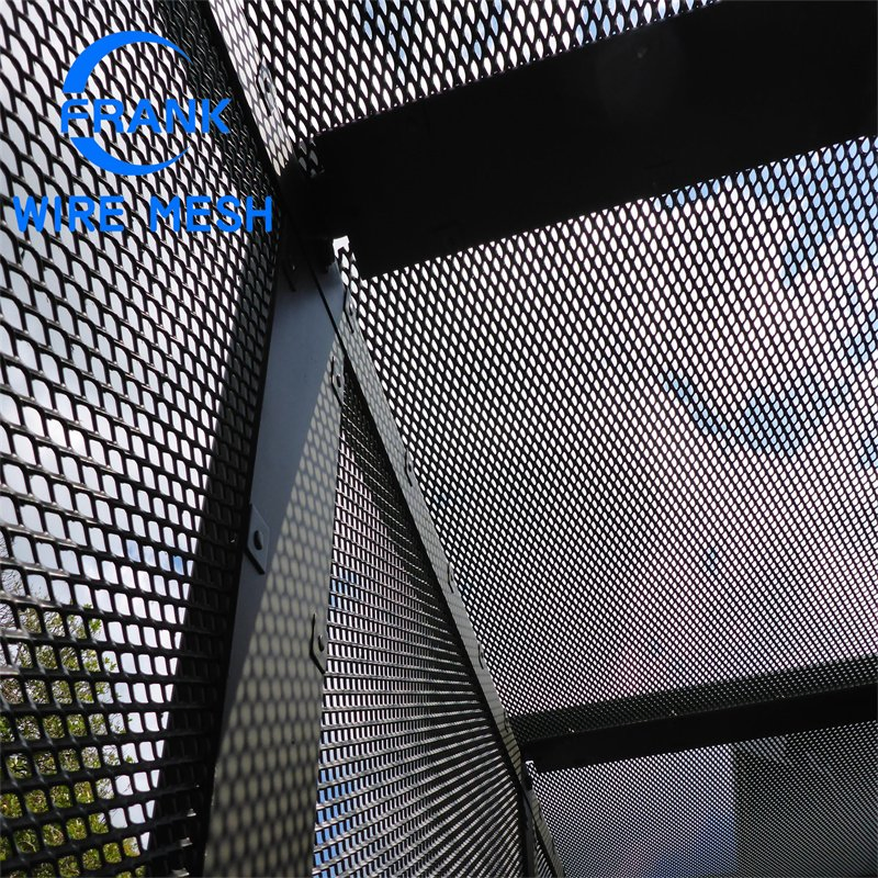 Decorative 4mm 5mm Thickness Aluminum 25*50mm Aperture Galvanized Stainless Steel Expanded Metal Mesh for Pallet Bottom Load-Bearing Net Sheet