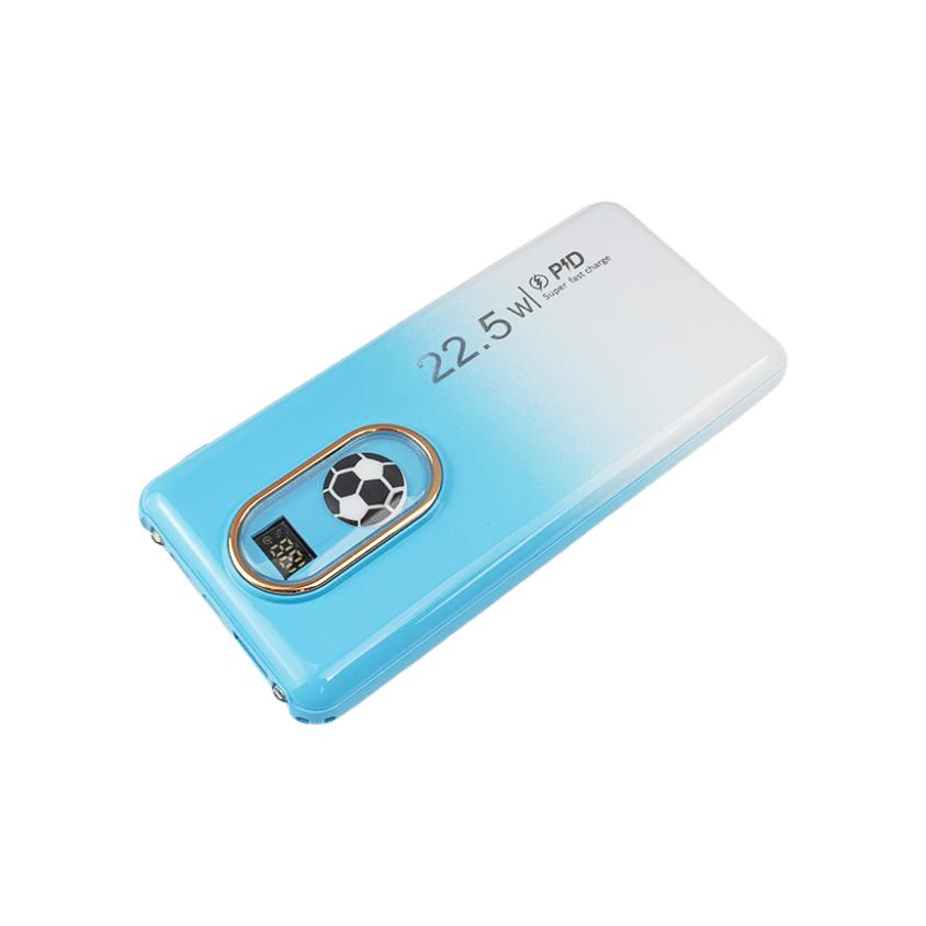 2024 New X10 Cartoon Cute Built-in 4-Wire Charging Bank Lightweight Mini Portable10000mAh Gradient Color Power Bank