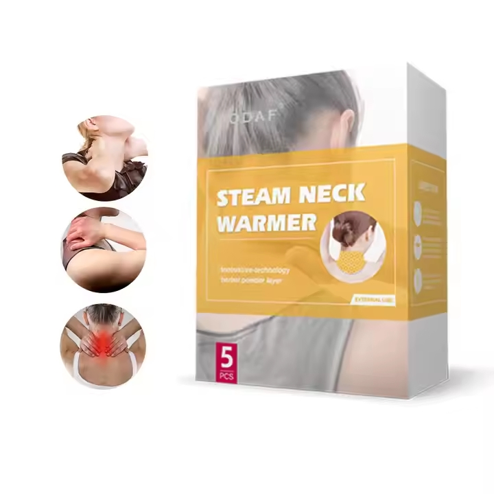 Steam Warmer Adjustable Scarf Warming Pad with Herbal Fix Your Neck Pain