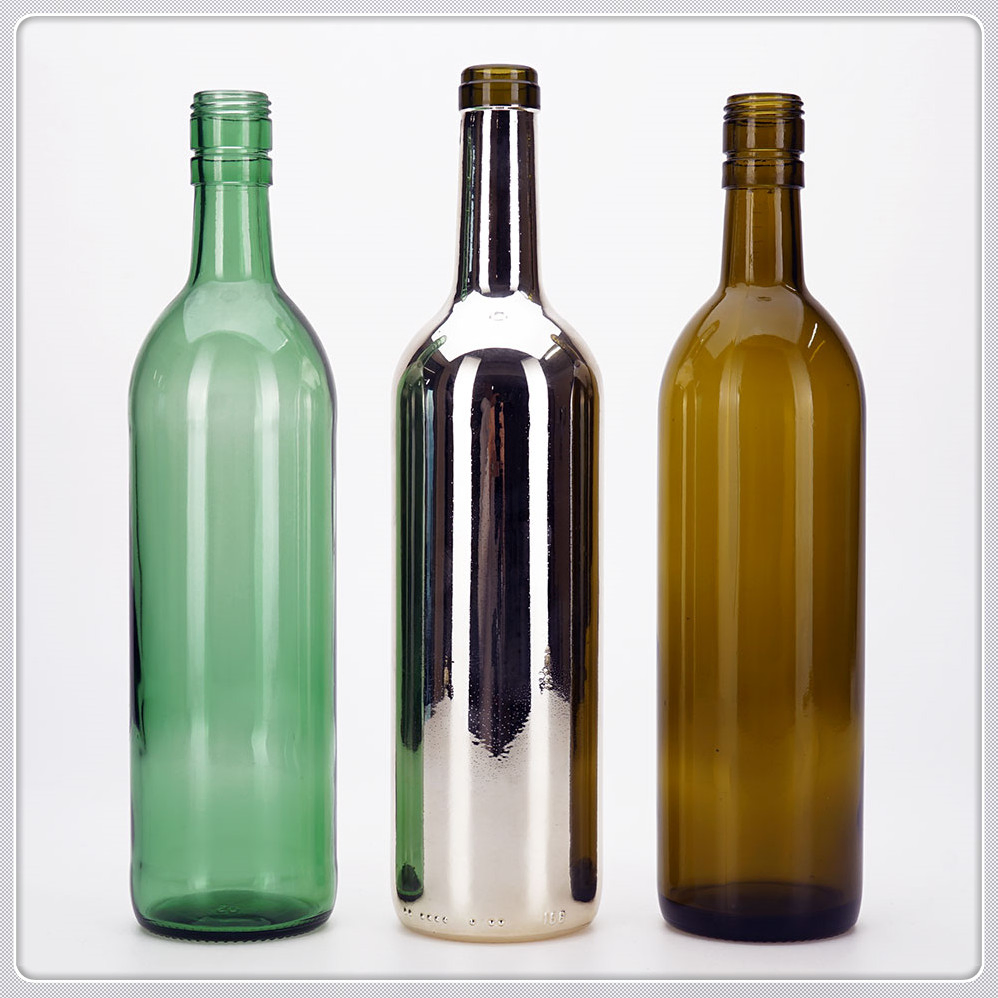 Bulk 500ml Amber Glass Olive Oil Bottle with Classic Mediterranean Style Design Elements
