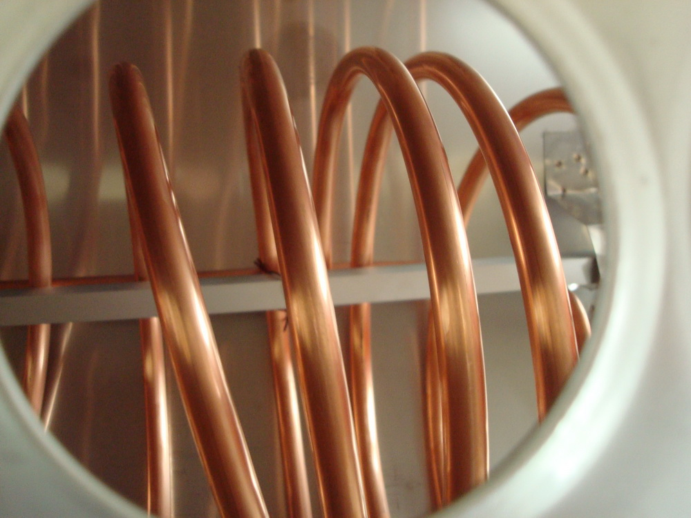 200L-500L Pressurized Vacuum Tube Copper Coil Solar Energy Water Heater