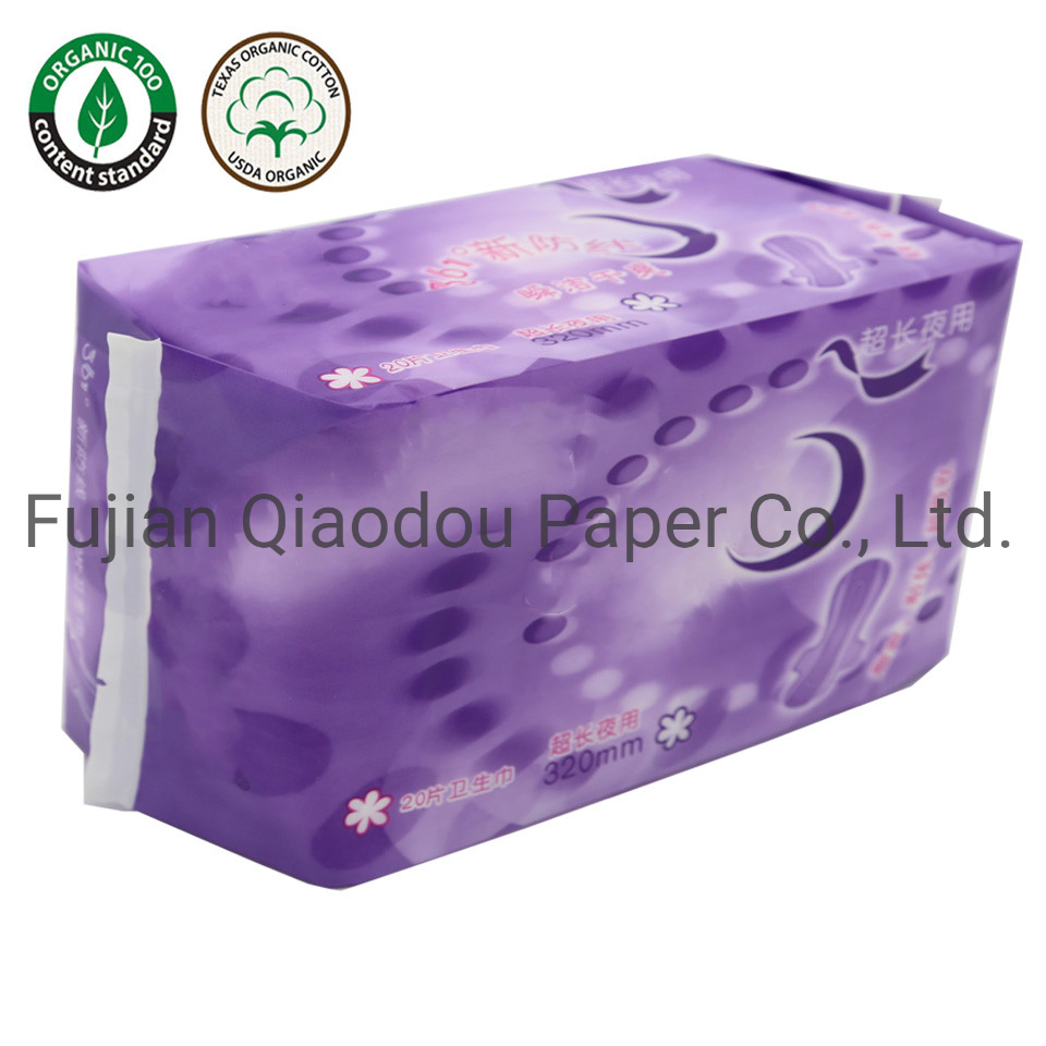 Eco-Friendly Super Soft Sanitary Towels Period Pads Sanitary Napkins Organic