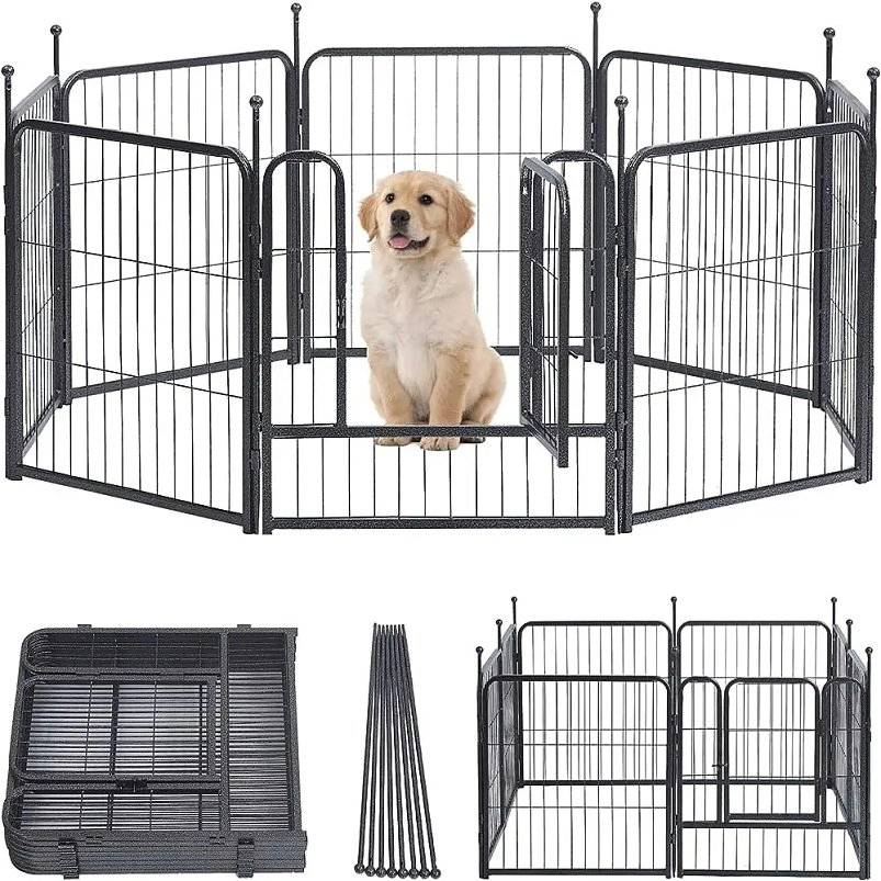 Top Seller Dog Gate Mesh Dog Fence for Indoor and Outooor Safe Kennel for Dog