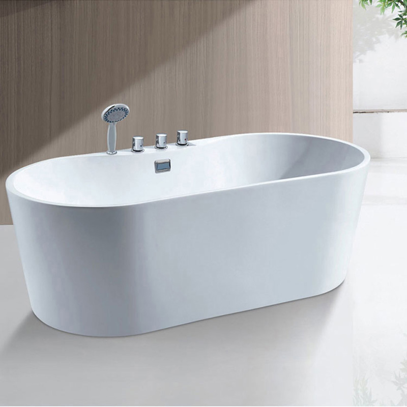 Акриловая овальная ванна для глубокого погружения