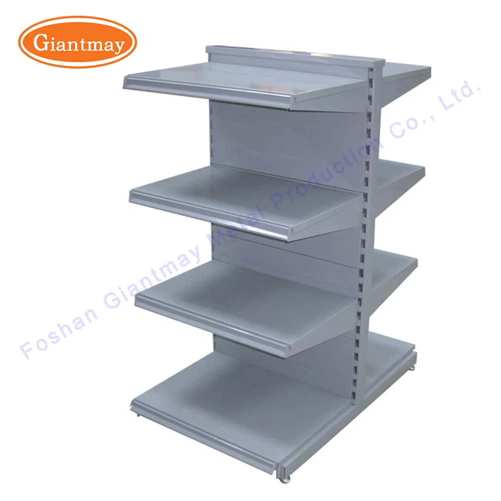 Double Side Large Capacity Modern Custom Pegboard Metal Stand Hardware Display