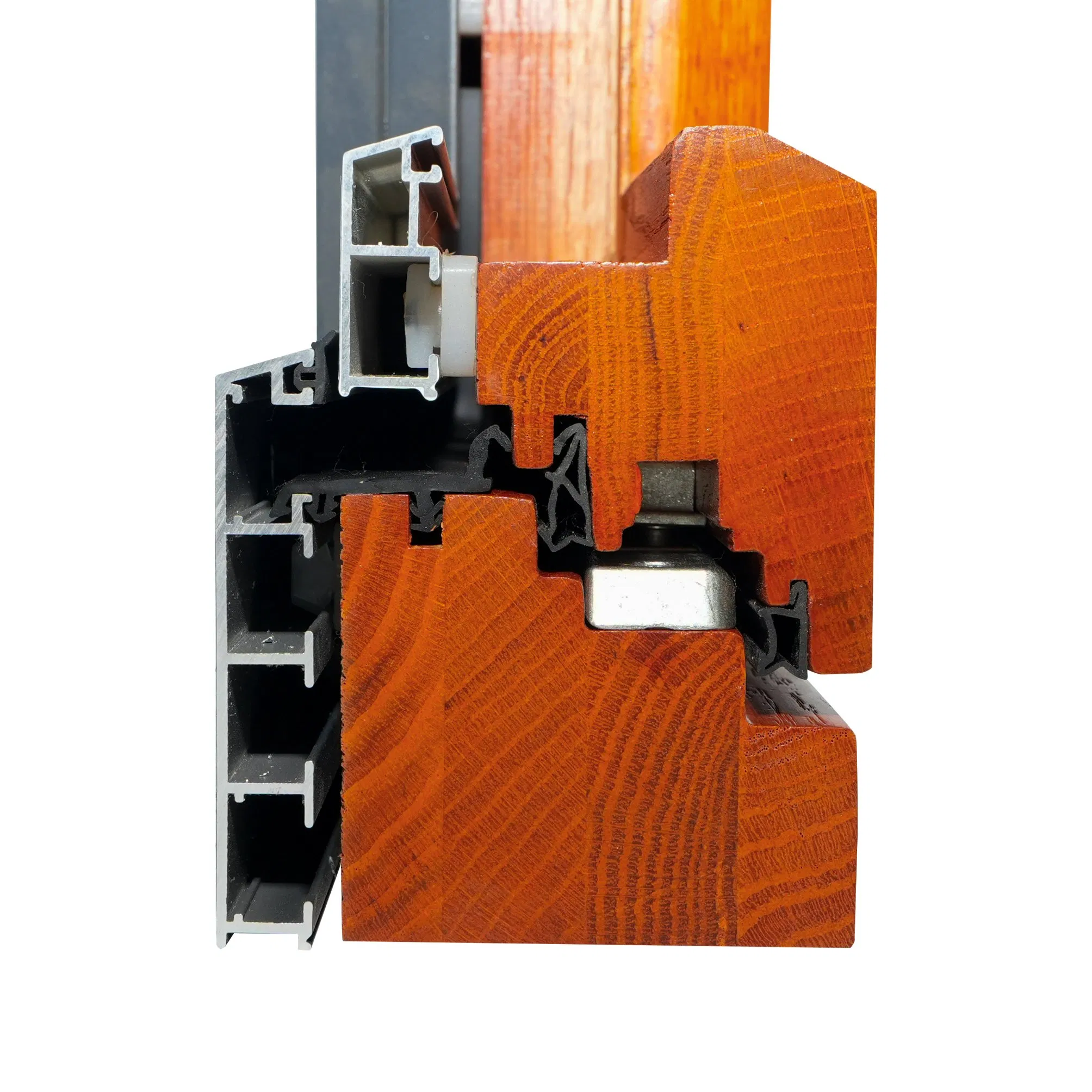 Historic Replication Aluminum Clad Wood Double-Hung Windows with Authentic Divided Lites