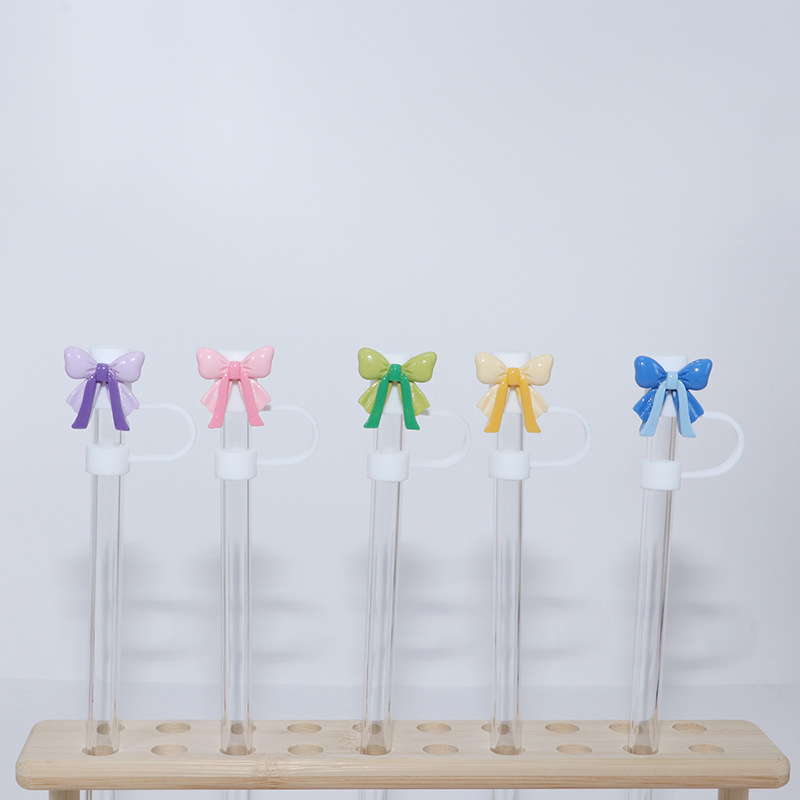 Stanley 10mm Glass Cup Straw Bow Tie Straw Topper Stanley Yeti Glass Cup Accessories