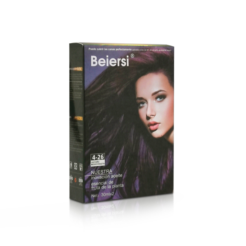 Itly HD Herbal Hair Products for Brown Purplish Red Color Dye Women Private Label