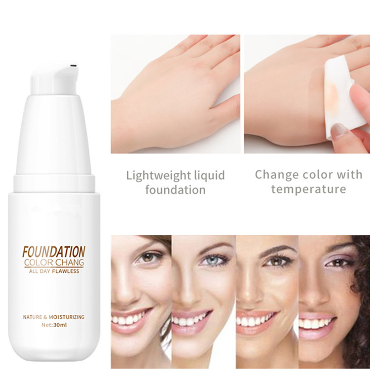 High Quality Matte Full Cover Face Liquid Foundation for Black Women