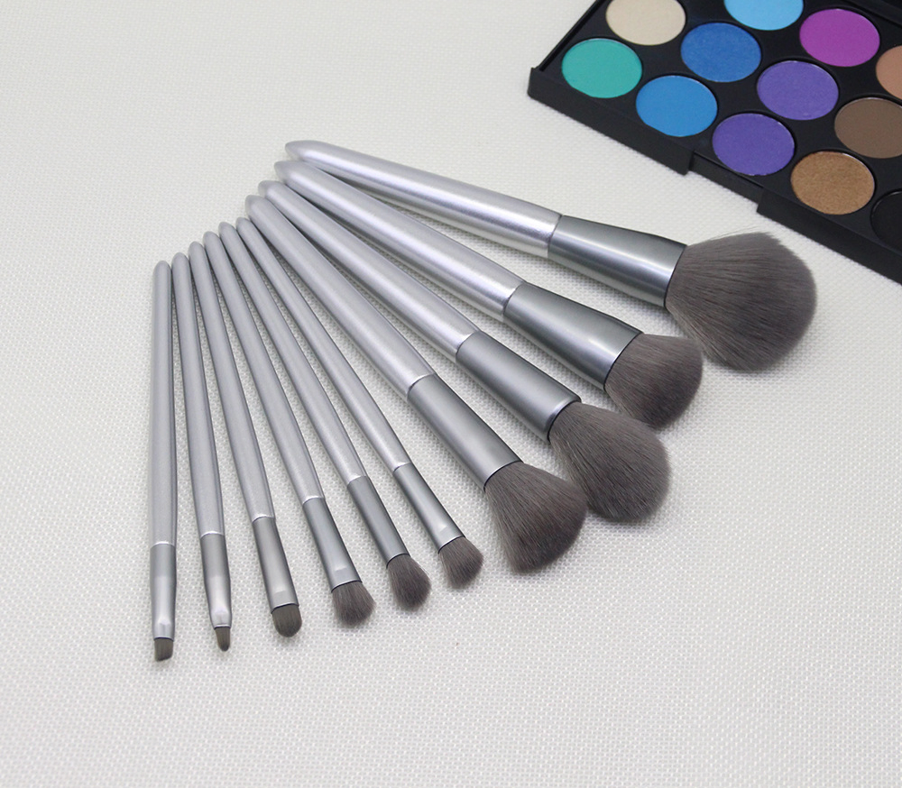 10PCS Premium Cosmetic Makeup Brush Set Professional Beauty Tools for Women Esg11406