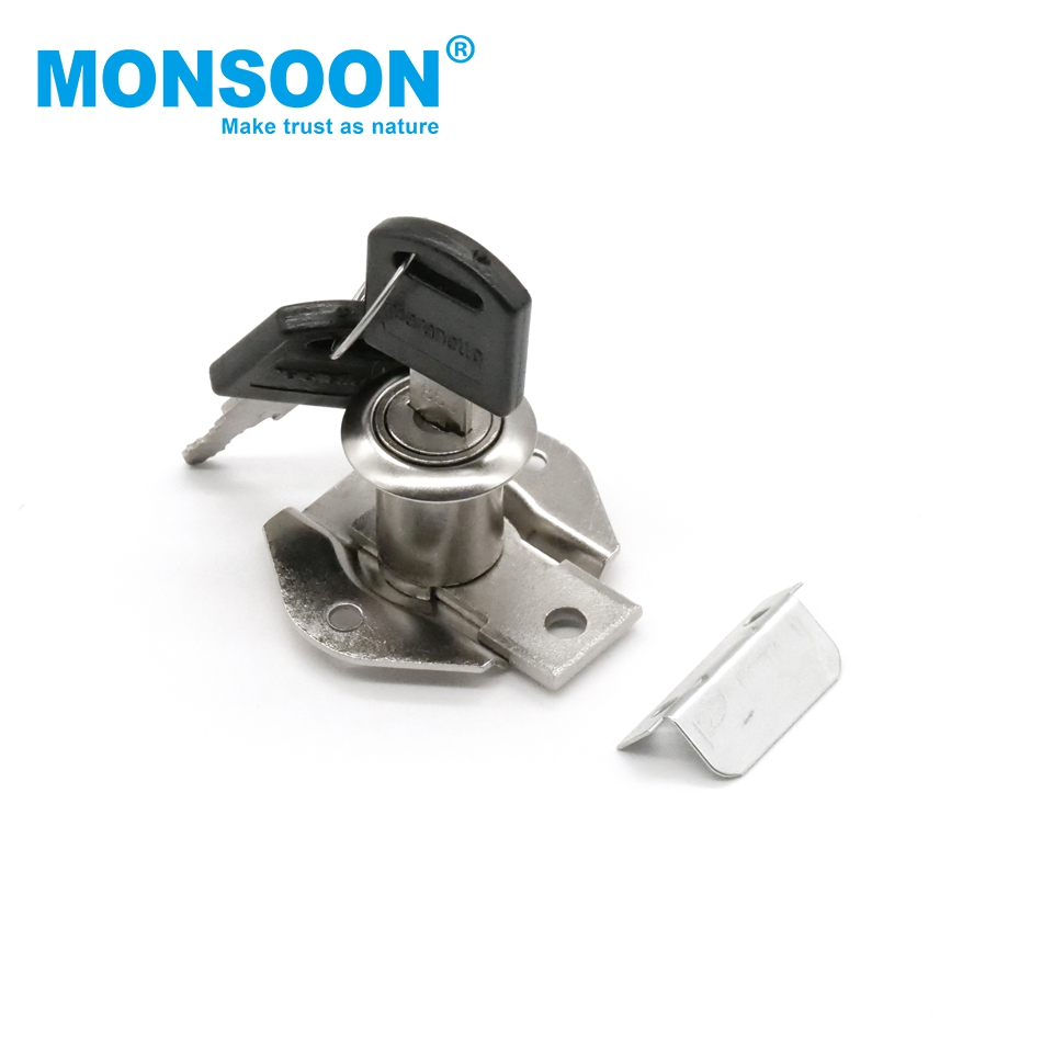 Hardware Accessories Office Computer Desk Cabinet Lock Zinc Alloy Diamond Wardrobe Furniture Drawer Lock with Master Key