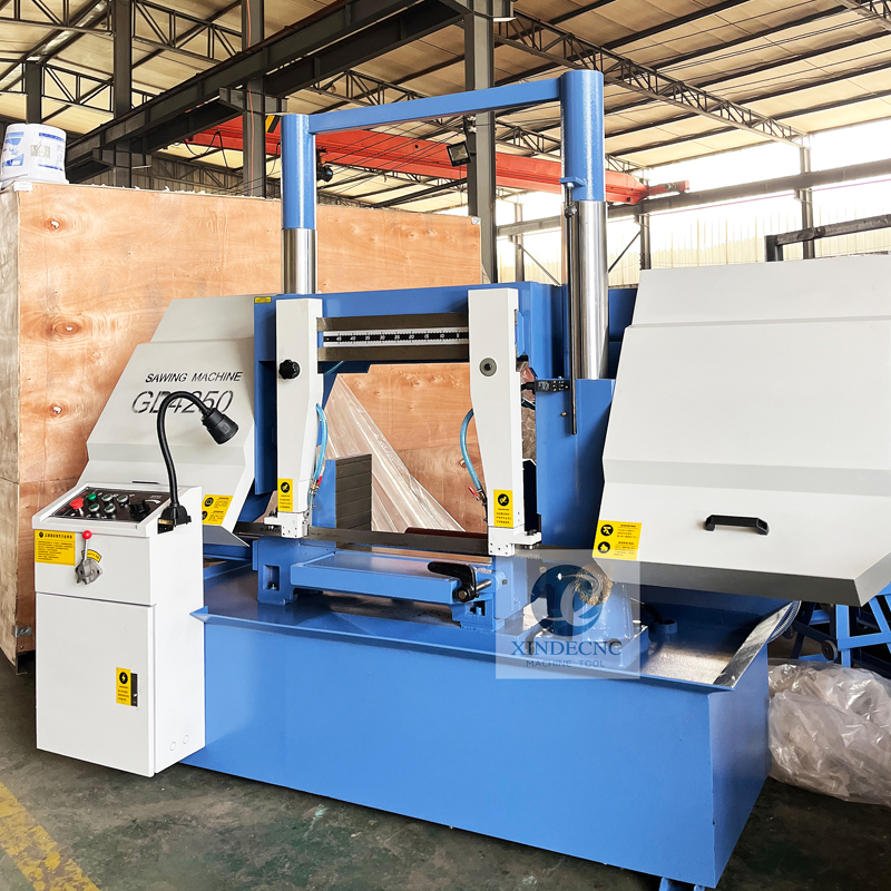 Ленточная пила по металлу полуавтоматическая GB4250