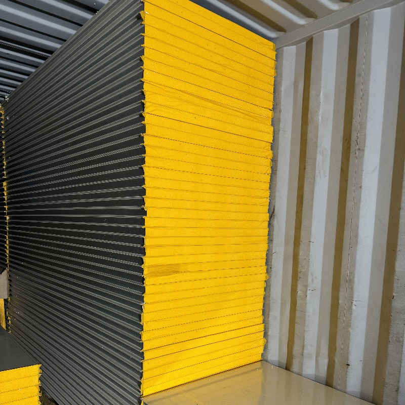 Foam Sheet Panel Insulation Decorative Paneles Sanwish EPS House with Steel Structure and EPS Sandwich Panel